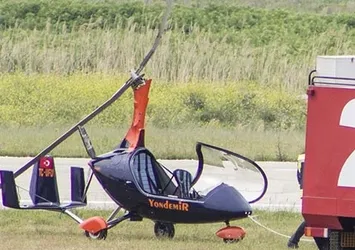 Edremit'te helikopter kazası