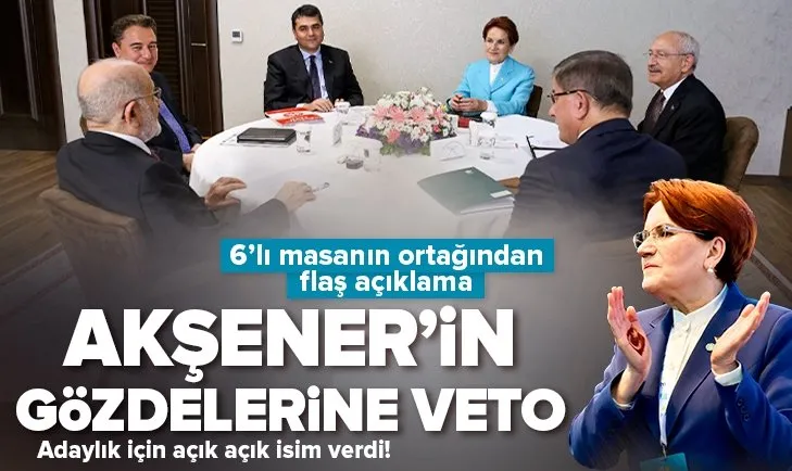 Uysal’dan ’Akşener’in gözdelerine’ veto!