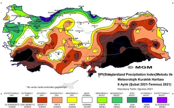 Son dakika: Meteoroloji'den olağanüstü kuraklık uyarısı! Türkiye'nin yarısından fazlası... - 6