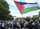 Almanyada Filistine destek gösterisi