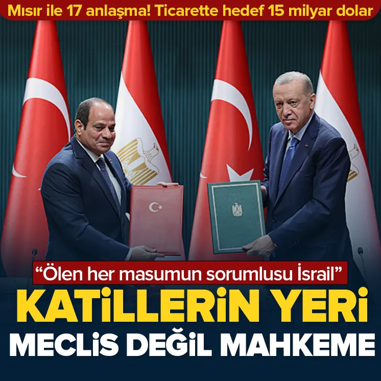 Erdoğan: Katillerin yeri meclis değil mahkemeler