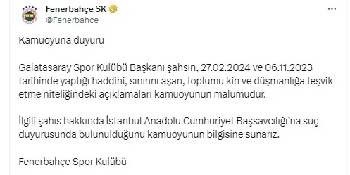 fenerbahceden-galatasaray-baskani-dursun-ozbek-hakkinda-suc-duyurusu-1709132173310.jpg Fenerbahçe'den Galatasaray Başkanı Dursun Özbek hakkında suç duyurusu! Galatasaray'dan videolu yanıt... - 2