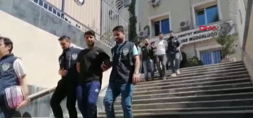 Hırsızlıktan yakayı ele veren 5 kişi adliyeye sevk edildi