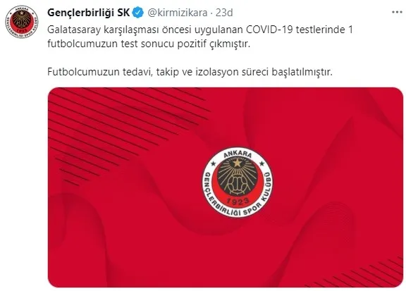SON DAKİKA: Gençlerbirliği'nde Galatasaray maçı öncesi Kovid-19 depremi - 1