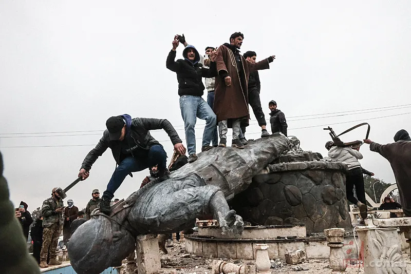 Terörün sembolleri bir bir yıkıldı! Tabka’da tarihi anlar 12