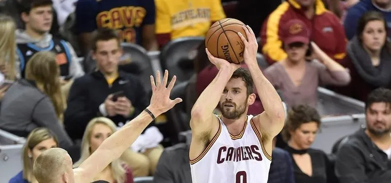 Kevin Love ilk çeyrekte 34 sayı attı
