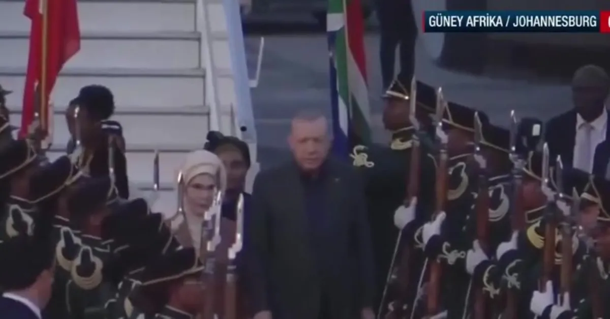 Başkan Erdoğan Güney Afrika’da