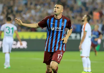 Trabzonspor'da Burak Yılmaz için anlamlı maç
