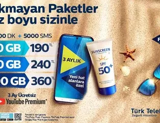 Türk Telekom - Yakmayan paketler
