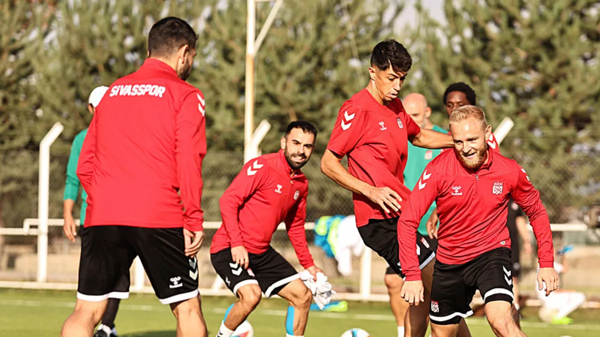 Sivasspor Gaziantep FK maçının hazırlıklarına devam etti