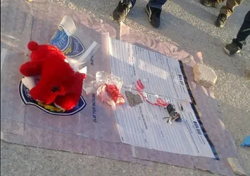 Konya'da oyuncak ayı içinde patlayıcı ele geçirildi