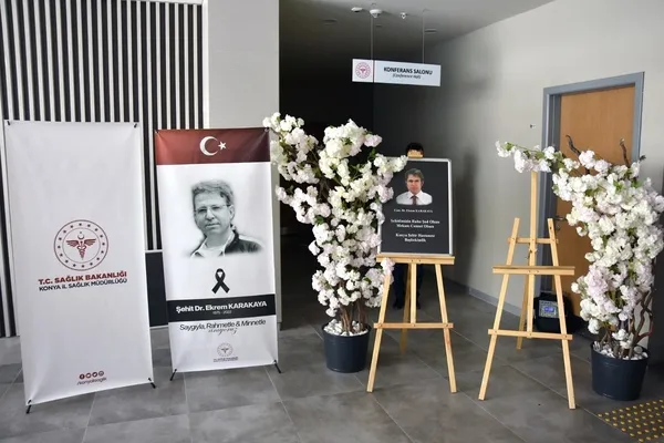 Konya'da öldürülen Dr. Karakaya'ya 'şehit' unvanı verildi! Mesai arkadaşının söyledikleri sağlık çalışanlarını hüzne boğdu - 7