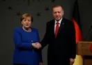Başkan Erdoğan Merkel ile görüştü!