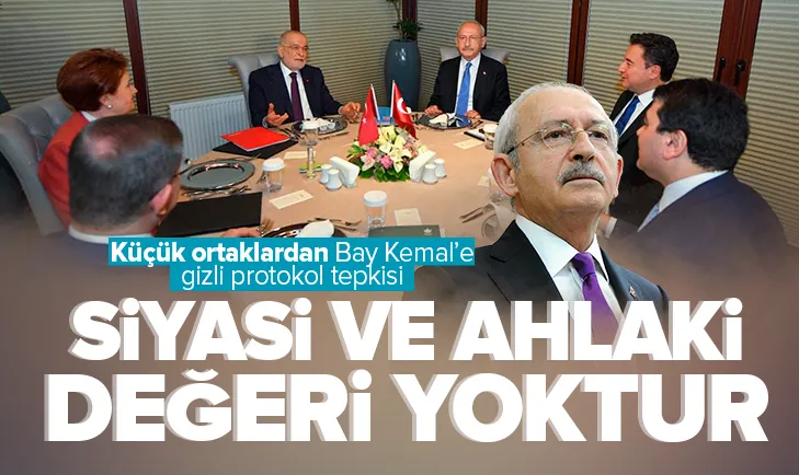 Kılıçdaroğluna gizli protokol tepkisi: Siyasi ve ahlaki değeri yoktur