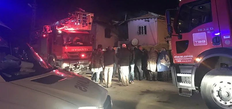 Niğde'de iki katlı evde yangın: 4 ölü, 3 yaralı