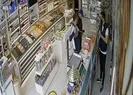 Cep telefonu ve cüzdan hırsızları kamerada
