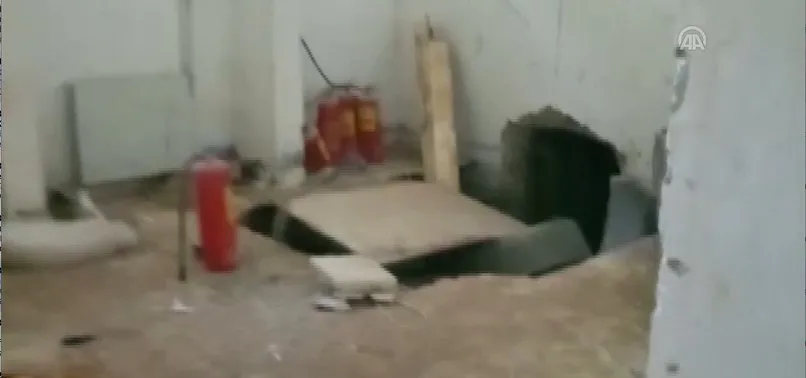 Rasulayn hastanesinin altında YPG'li hainlerin kazdığı tüneller ortaya çıktı