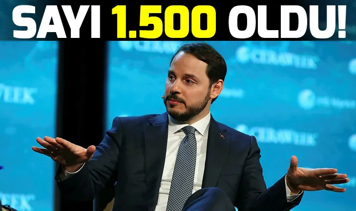 Sayı 1.500 oldu!