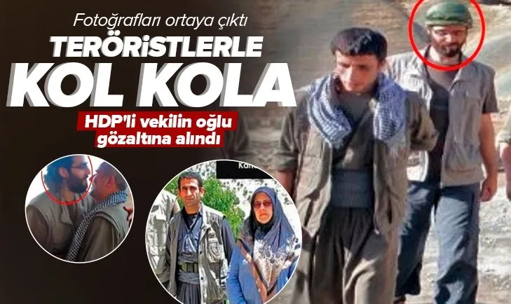 Son dakika: HDP İstanbul Milletvekili Hüda Kaya’nın oğlu Muhammed Cihad Cemre gözaltında! Kırmızı bültenle aranan teröristle fotoğrafı çıktı