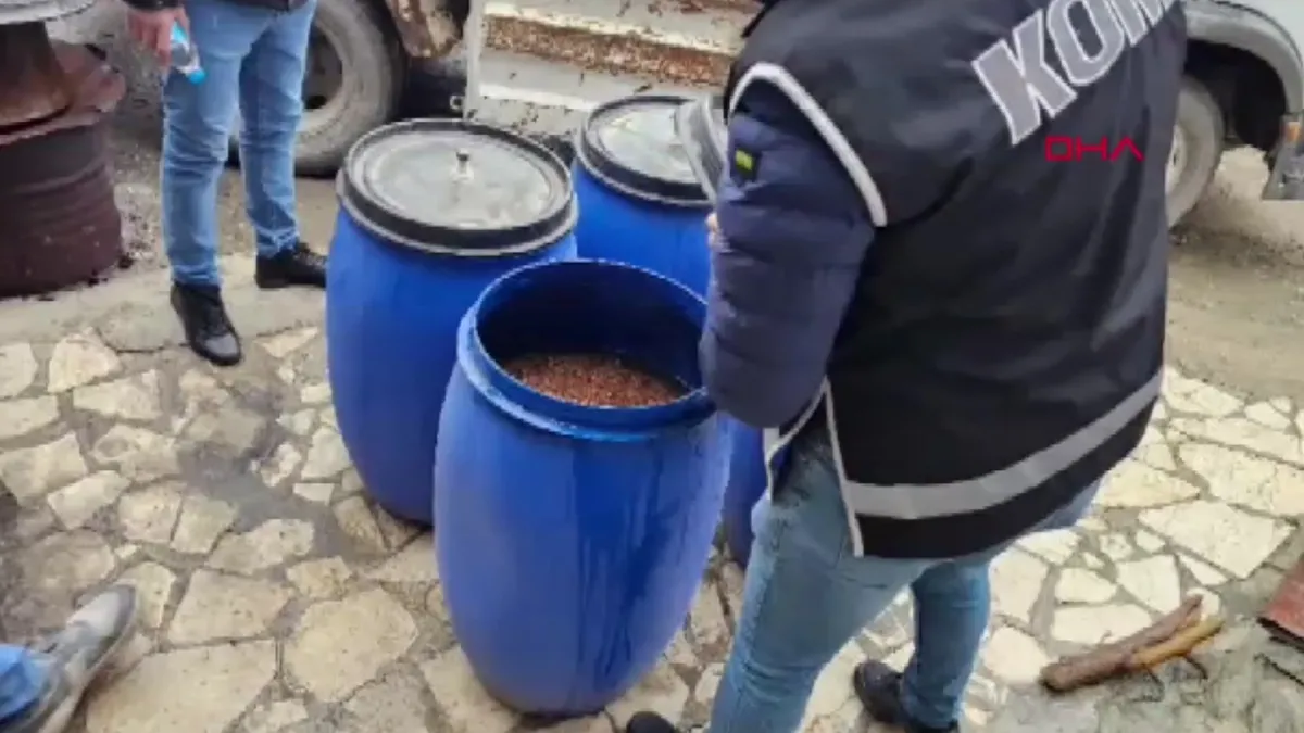 Çorum’da sahte ve kaçak içki operasyonu