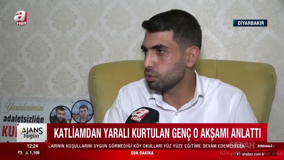 Diyarbakır’da Yasin Börü ve arkadaşlarının öldürüldüğü olaydan yaralı kurtulan Yusuf Er yaşadıklarını anlattı