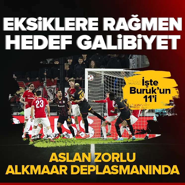 Galatasaray AZ Alkmaar deplasmanında