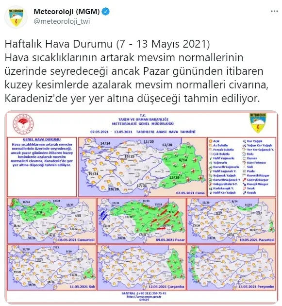 Son dakika: Meteoroloji'den flaş sağanak yağış uyarısı! İstanbul Ankara İzmir hava durumu... - 1