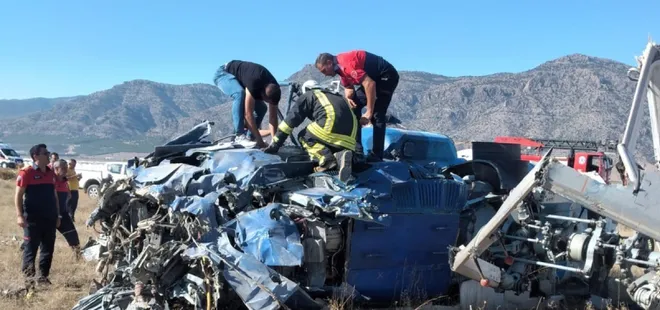 Yangına giderken düşmüştü! Helikopter kazasında yeni görüntüler ortaya çıktı