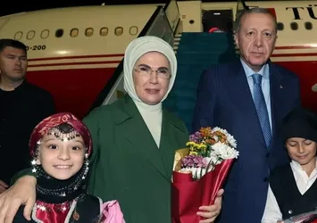 Başkan Erdoğan memleketi Rize'de! Sel ve heyelan felaketine ilişkin net meaj: Gerekli adımları atmış olacağız