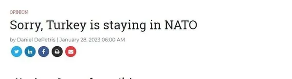 ABD medyasından ‘üzgünüz’ manşeti! İstesek de istemesek de Türkiye NATO’da kalacak!