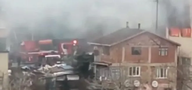 İstanbul’da kibrit fabrikasında yangın! Ekiplerin müdahalesiyle söndürüldü