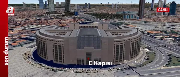 Adliye saldırısının şifreleri A Haber’de! Bu fotoğraf ilk kez A Haber’de: Canlı yayın düzenliği yerleştirmişler