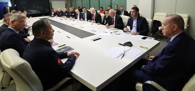 Başkan Erdoğan sahada! Devletimizin tüm birimleri teyakkuzda