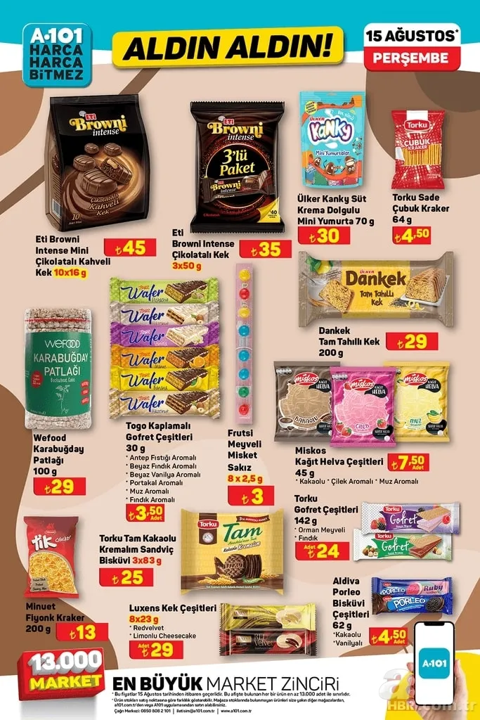 15 Ağustos A101 kataloğu 2024 | Aldın Aldın denildi ürünleri gören koştu: Elektrikli moped, 6500 flat tiny house, çekme karavan... 14
