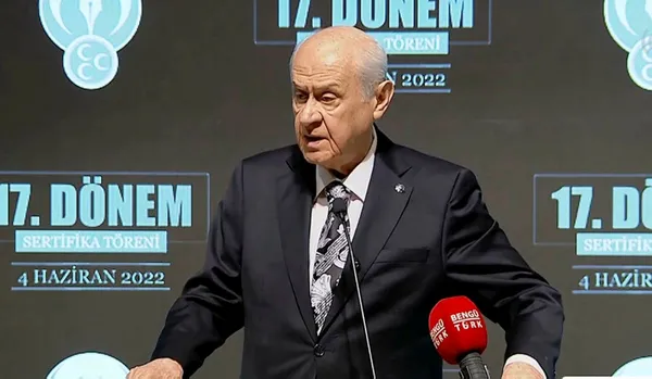 Son dakika | Devlet Bahçeli’den MHP Siyaset Okulu Sertifika töreninde önemli açıklamalar! Kılıçdaroğlu’na Demirtaş tepkisi
