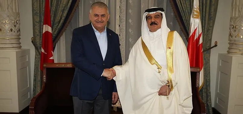 Başbakan Yıldırım, Bahreyn Kralı El Halife ile görüştü