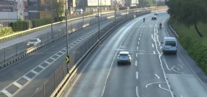 İstanbul’da alışılmadık pazartesi! Yollar bomboş kaldı