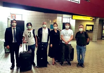 Nijerya açıklarında Mozart gemisine düzenlenen baskından kurtulan 3 Türk denizci Türkiye'ye getirildi