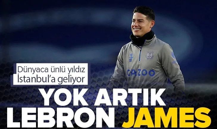 Bomba transfer iddiası! James Rodriguez Başakşehir için yola çıkıyor