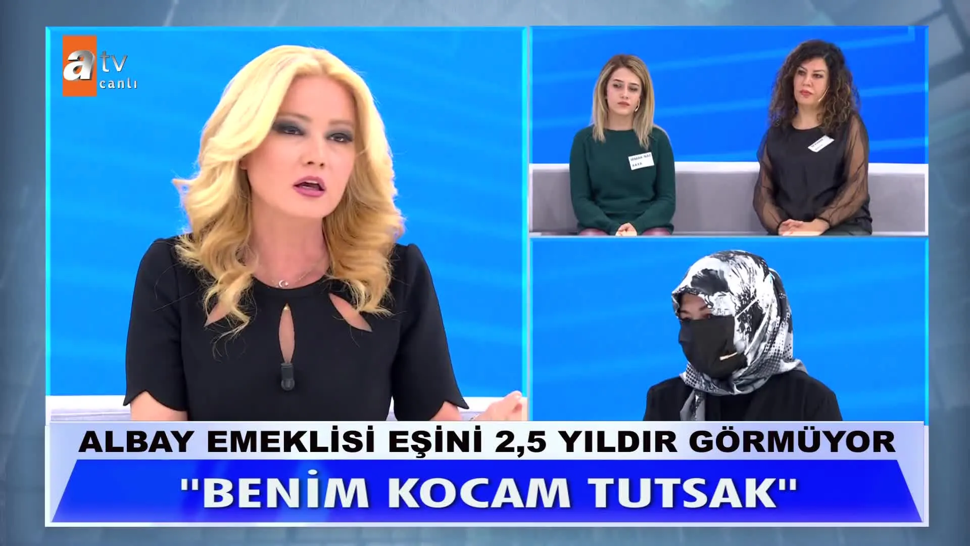 Müge Anlı emekli Albay Mustafa Kaya'yı buldu! "Kocam tutsak" demişti... Kaya canlı yayında herkesi şaşırttı