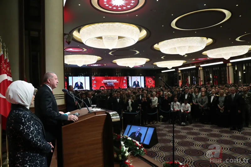 Külliye'deki 29 Ekim kabul töreninden dikkat çeken kareler 24