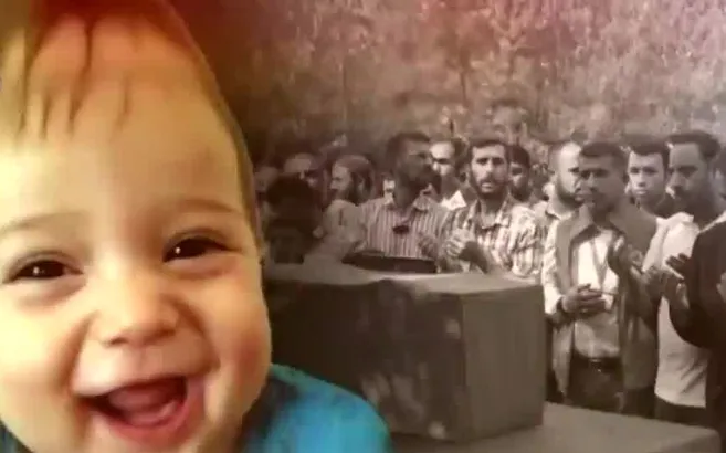 Barış Pınarı Harekatı'nın ilk sivil şehidi Muhammed Omar bebek anısına