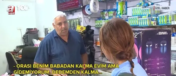 Evi Yahudi hırsız tarafından çalınan Filistinli Yakup Bakır A Haber’e gerçekleri anlattı: 600 bin dolara geri satmak istediler