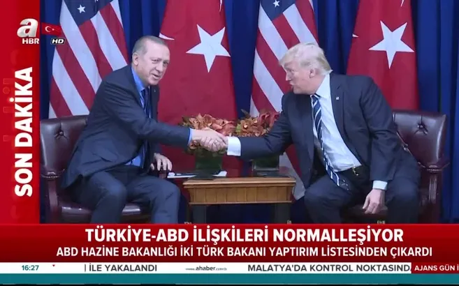 ABD ile yaptırım krizi sona erdi