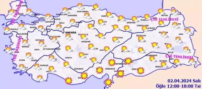 meteoroloji-yeni-haritayi-yayimladi-o-bolgeler-dikkat-pes-pese-toz-tasinimi-uyarisi-1712010589542.jpeg Meteoroloji yeni haritayı yayımladı: O bölgelere peş peşe toz taşınımı uyarısı! | İşte il il hava durumu raporu... - 6