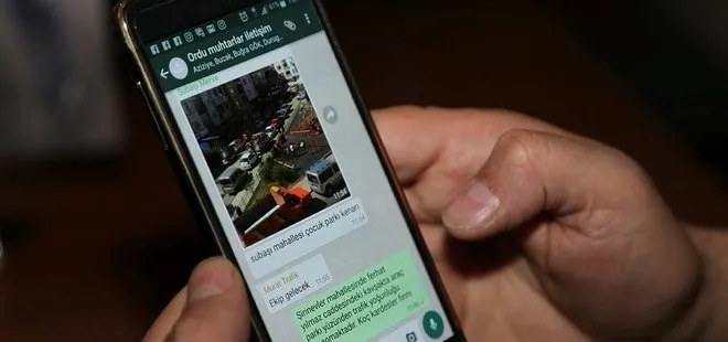 Whatsapp’ta grup kuran muhtarlardan polise destek