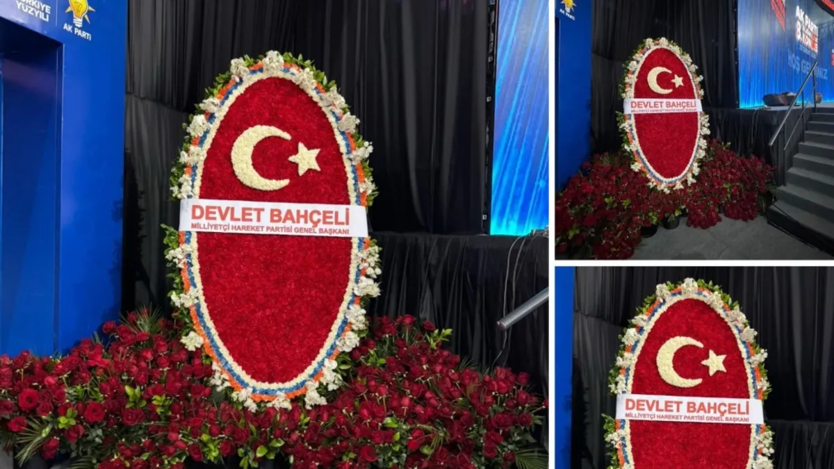 Malazgirt’ten İstanbul’a: Bahçeli’den AK Parti’ye özel çiçek