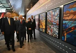 Başkan Erdoğan Karayolları Gayret ve Liderlik Sergisi’ni gezdi