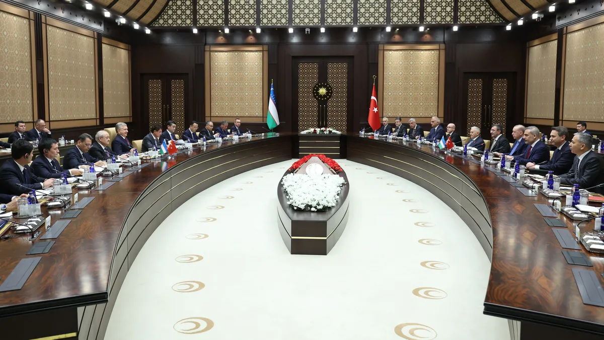 Türkiye-Özbekistan arasında YDSK'nın 4. toplantısı yapıldı!