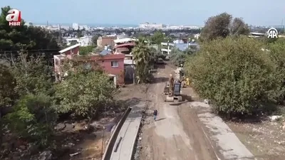 Hatay’da selin izleri siliniyor